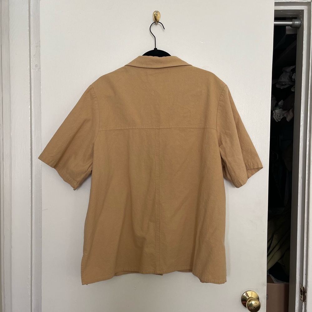 ASOS design oversized short sleeve camp shirt - Picture 4 of 5